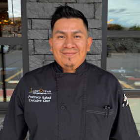 Francisco Salquil, Land Ocean Sparks Executive Chef