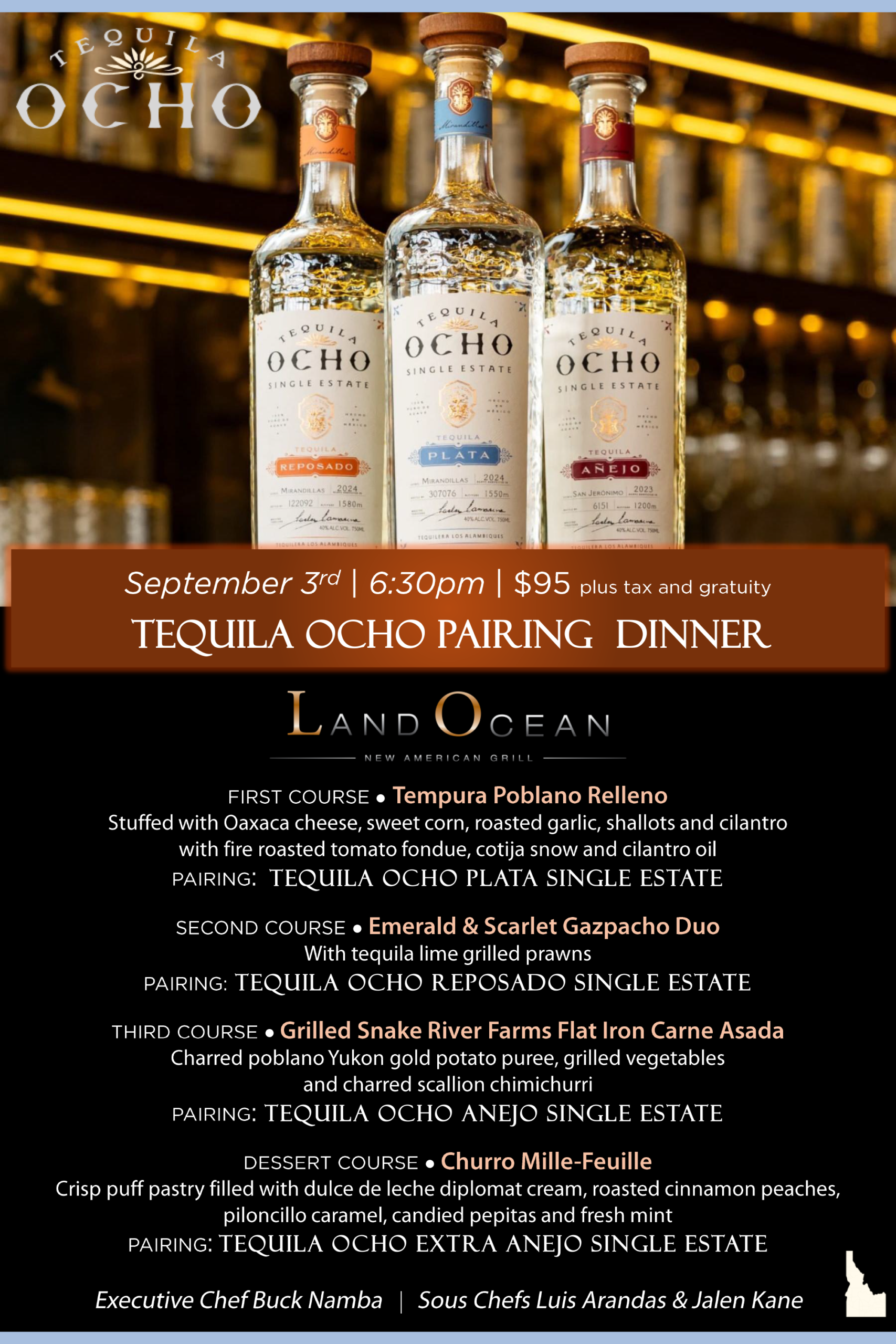 Meridian Tequila Dinner